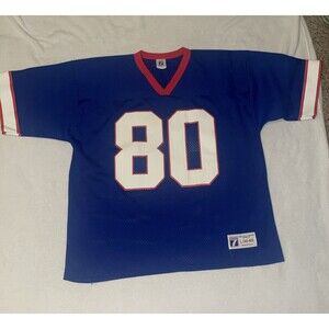Vintage Logo 7 Buffalo Bills James Lofton Jersey Size Large Made In USA